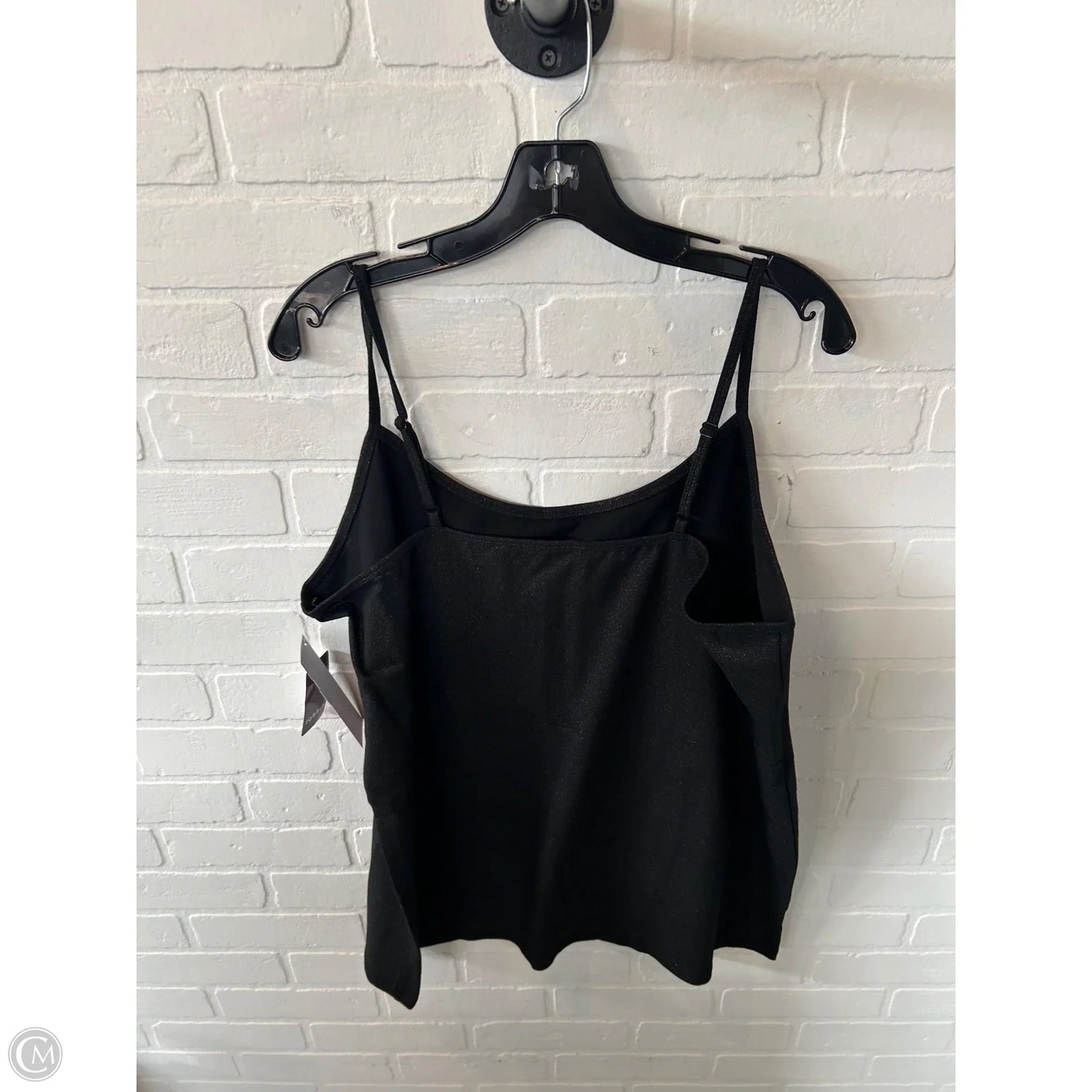 Top Sleeveless Basic By Torrid In Black & Gold, Size: 3x