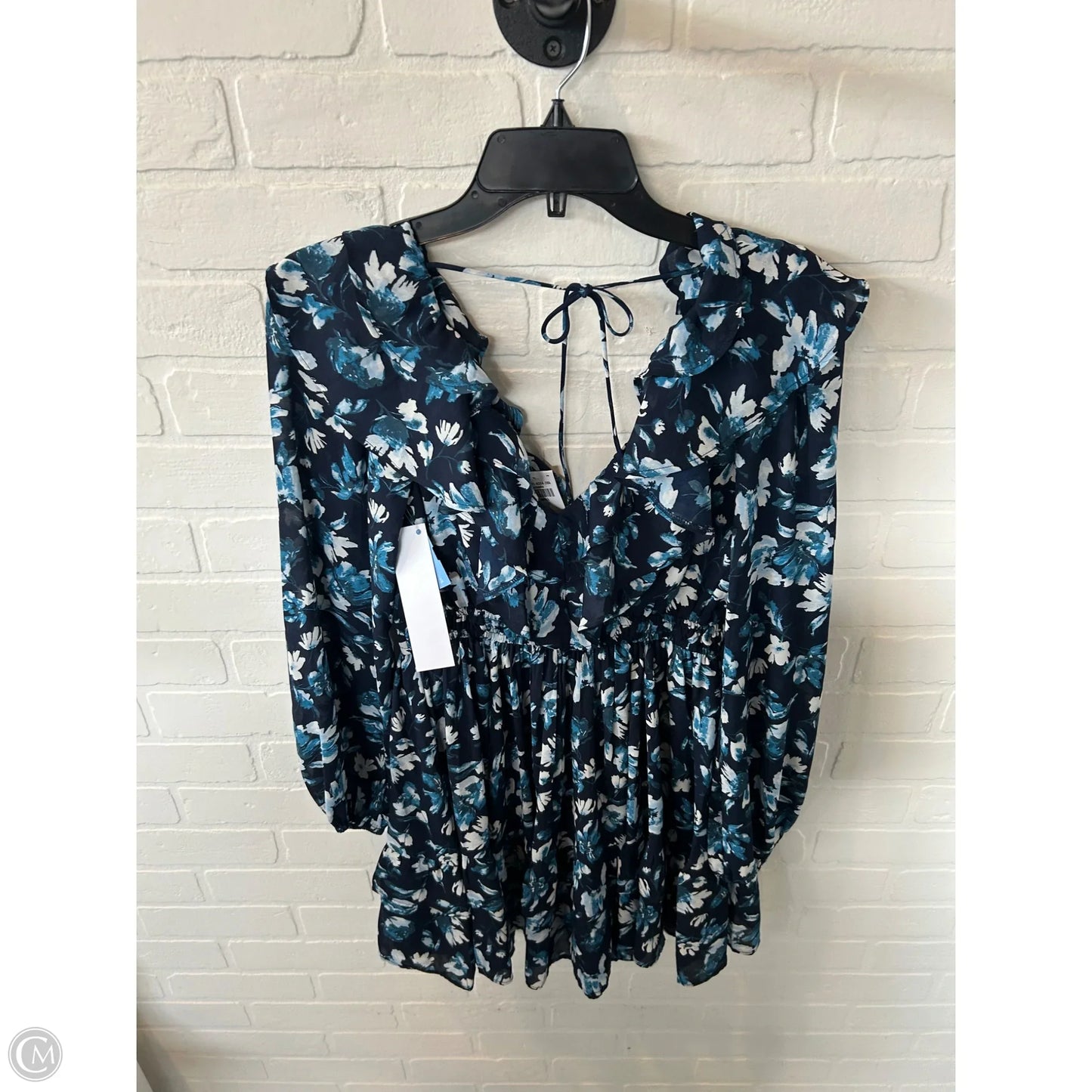 Dress Casual Short By Abercrombie And Fitch In Blue, Size: Xs