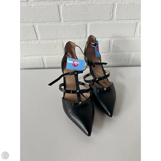 Shoes Heels Kitten By Linea Paolo In Black, Size: 8.5