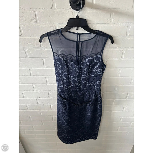 Dress Work By Maggy London In Blue, Size: S