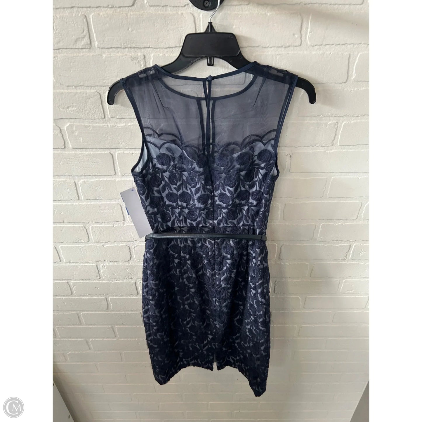 Dress Work By Maggy London In Blue, Size: S