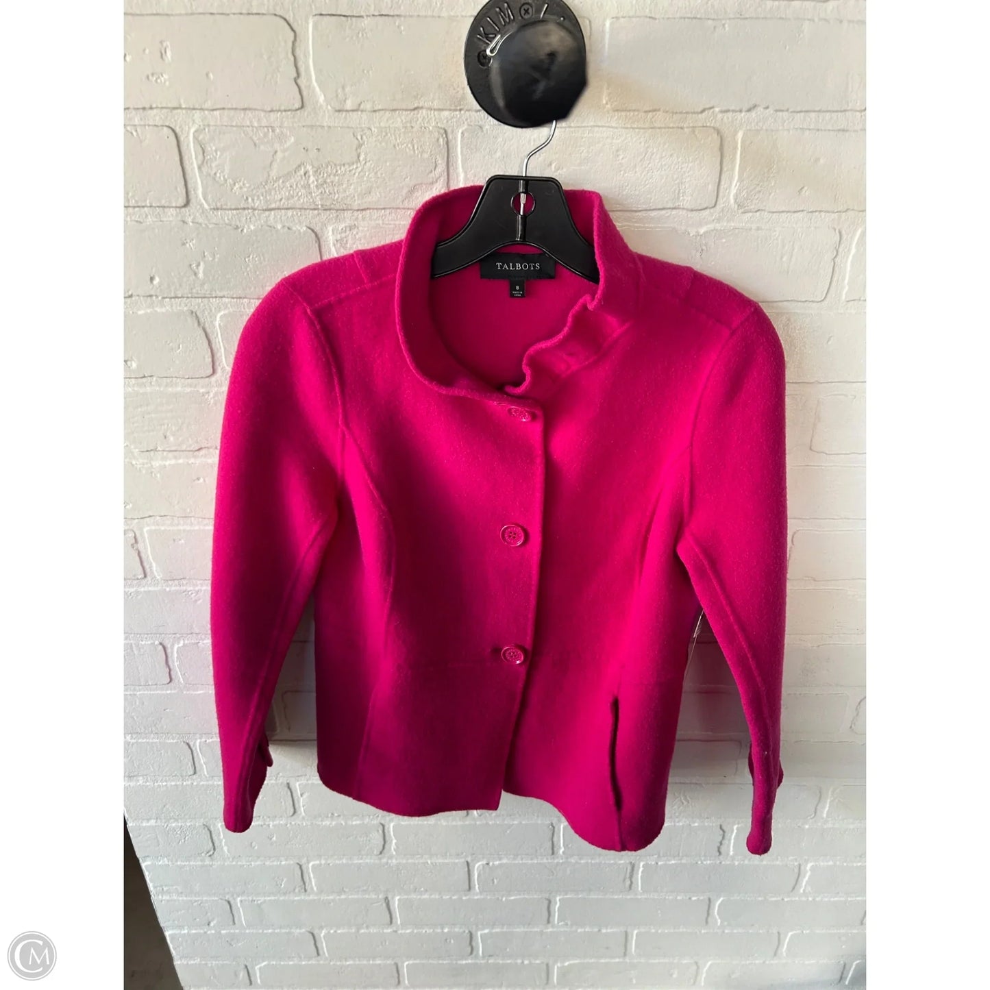 Blazer By Talbots In Pink, Size: M