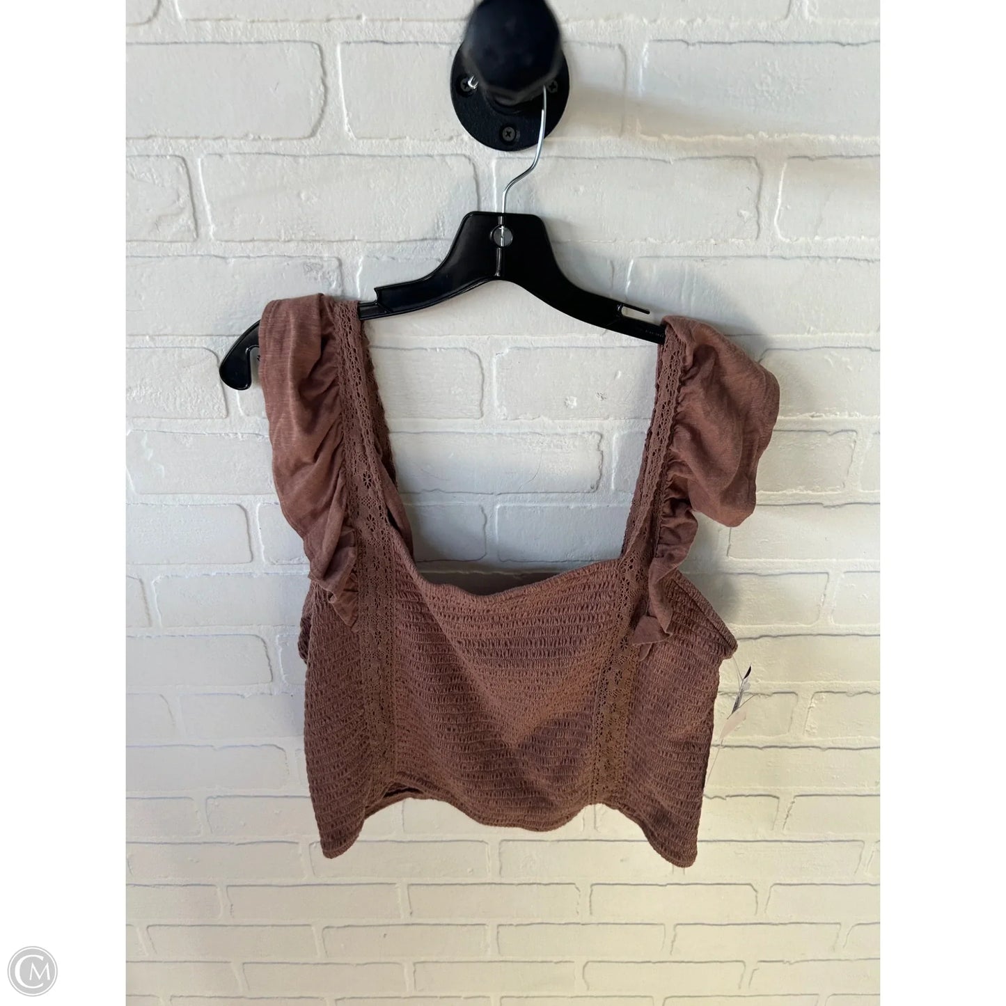 Top Sleeveless By So In Brown, Size: Xxl