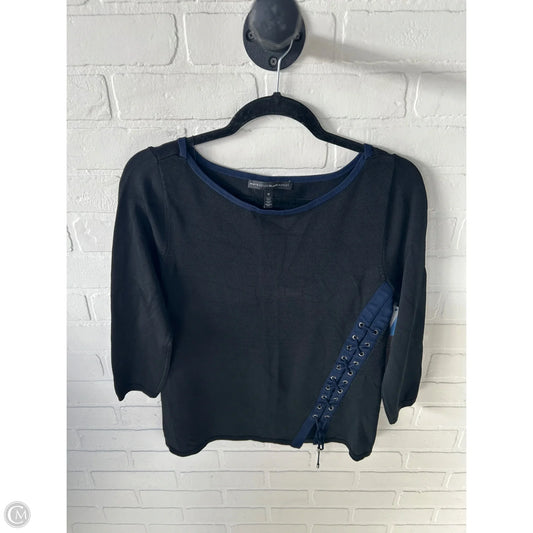 Sweater By White House Black Market In Black & Blue, Size: M