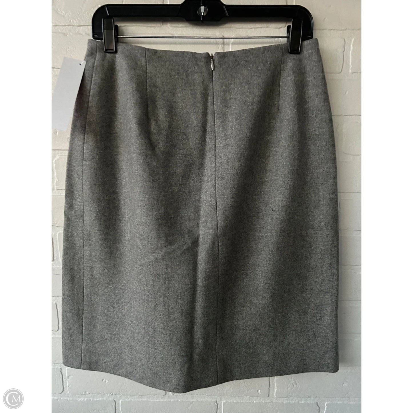 Skirt Mini & Short By Philippe Adec In Grey, Size: 8