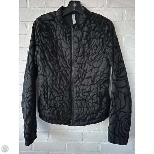 Jacket Puffer & Quilted By Fabletics In Black, Size: S