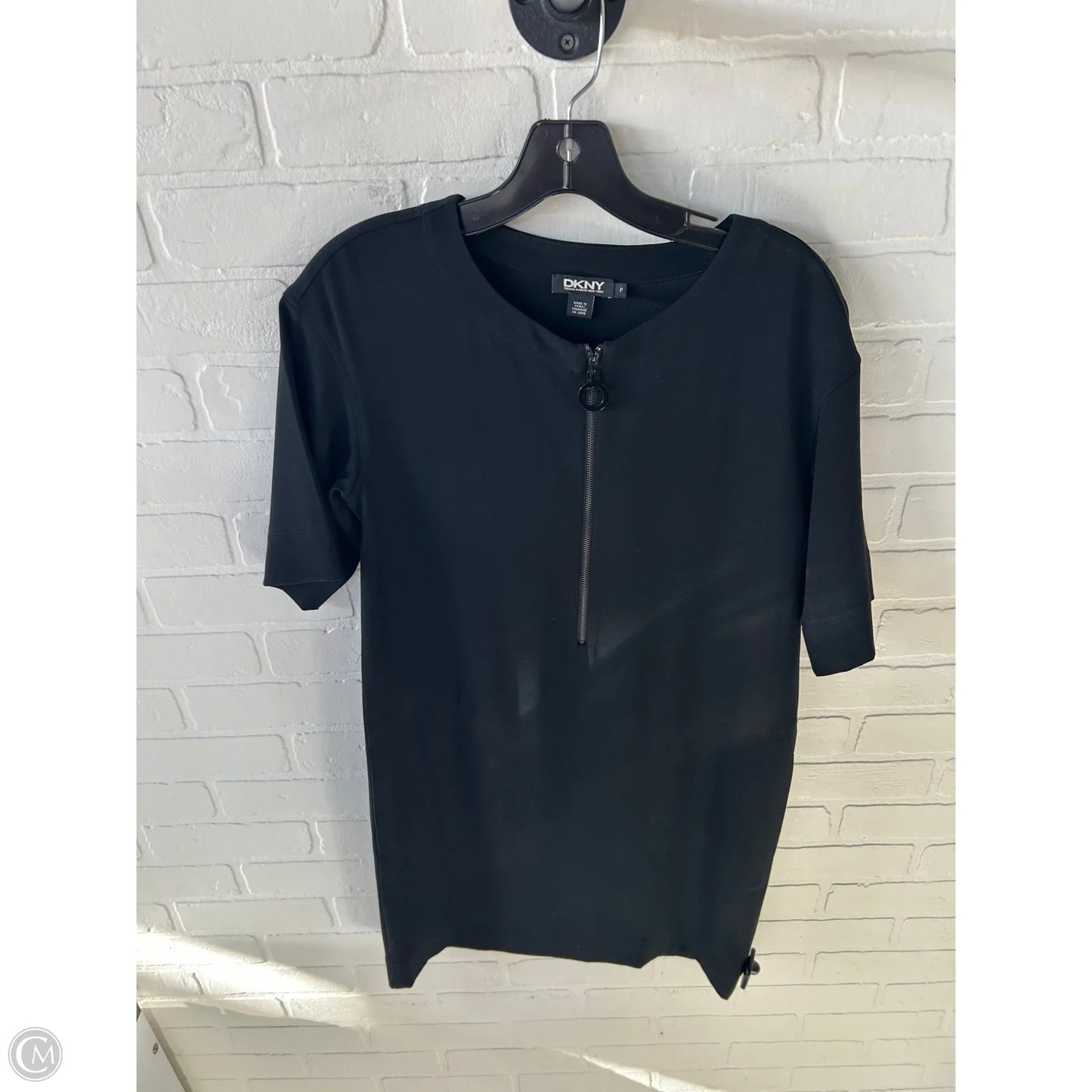 Dress Casual Short By Donna Karan In Black, Size: Xs