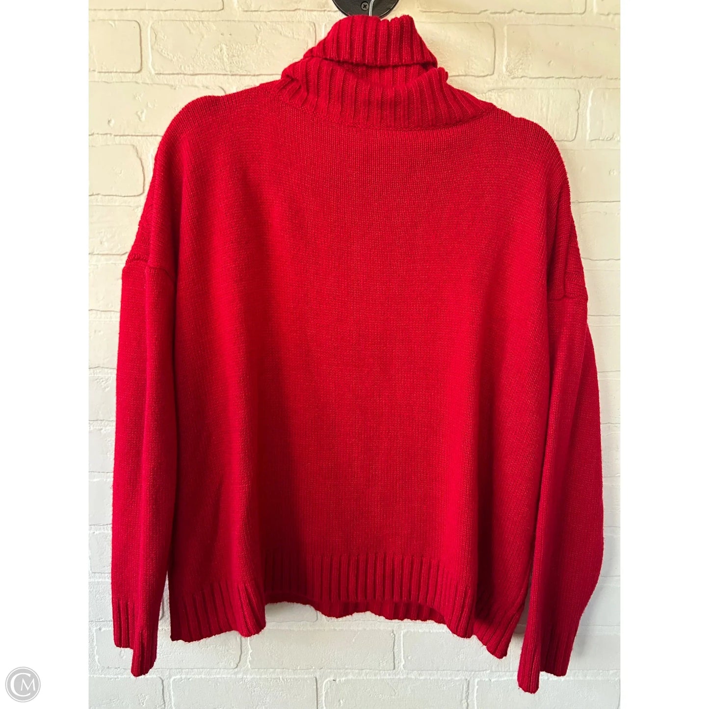 Sweater By Shein In Red, Size: 1x