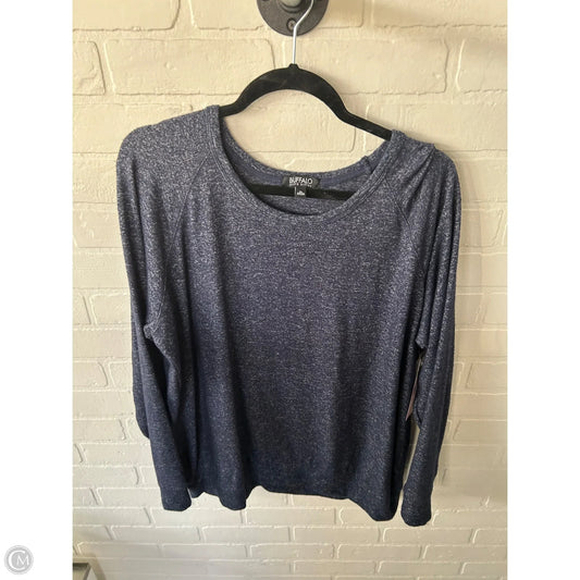 Top Long Sleeve By Buffalo David Bitton In Blue, Size: Xl