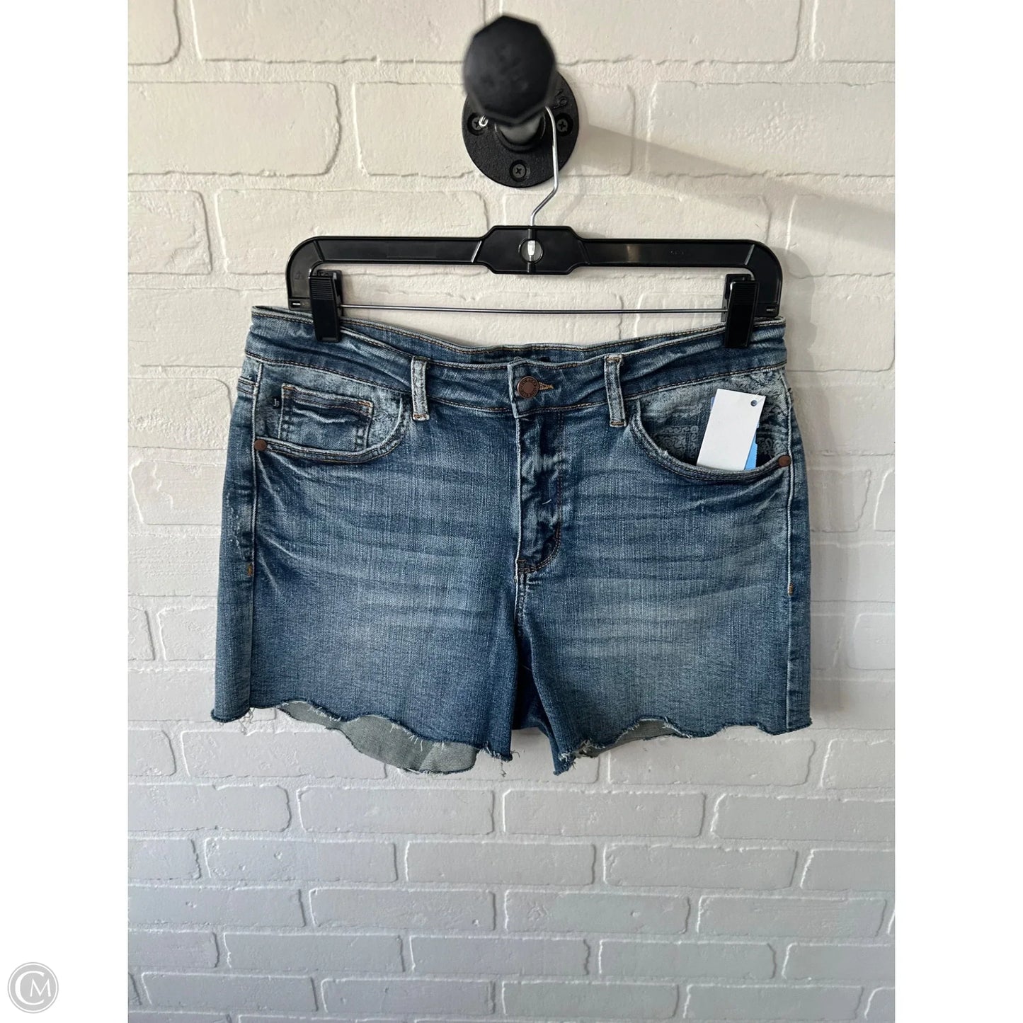 Shorts By Judy Blue In Blue Denim, Size: 12