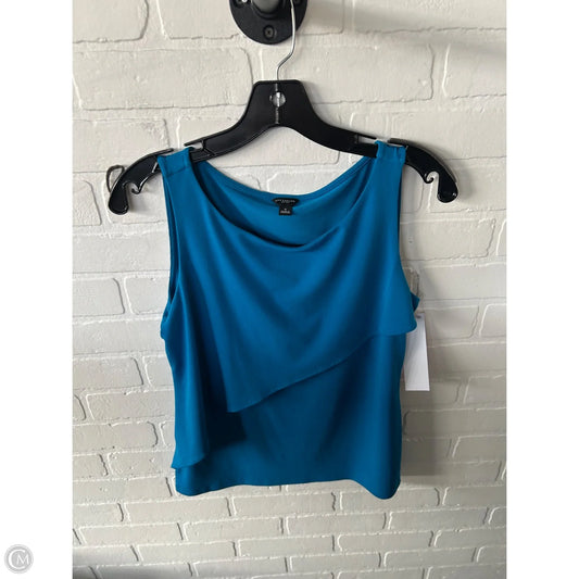 Top Sleeveless By Ann Taylor In Blue, Size: S