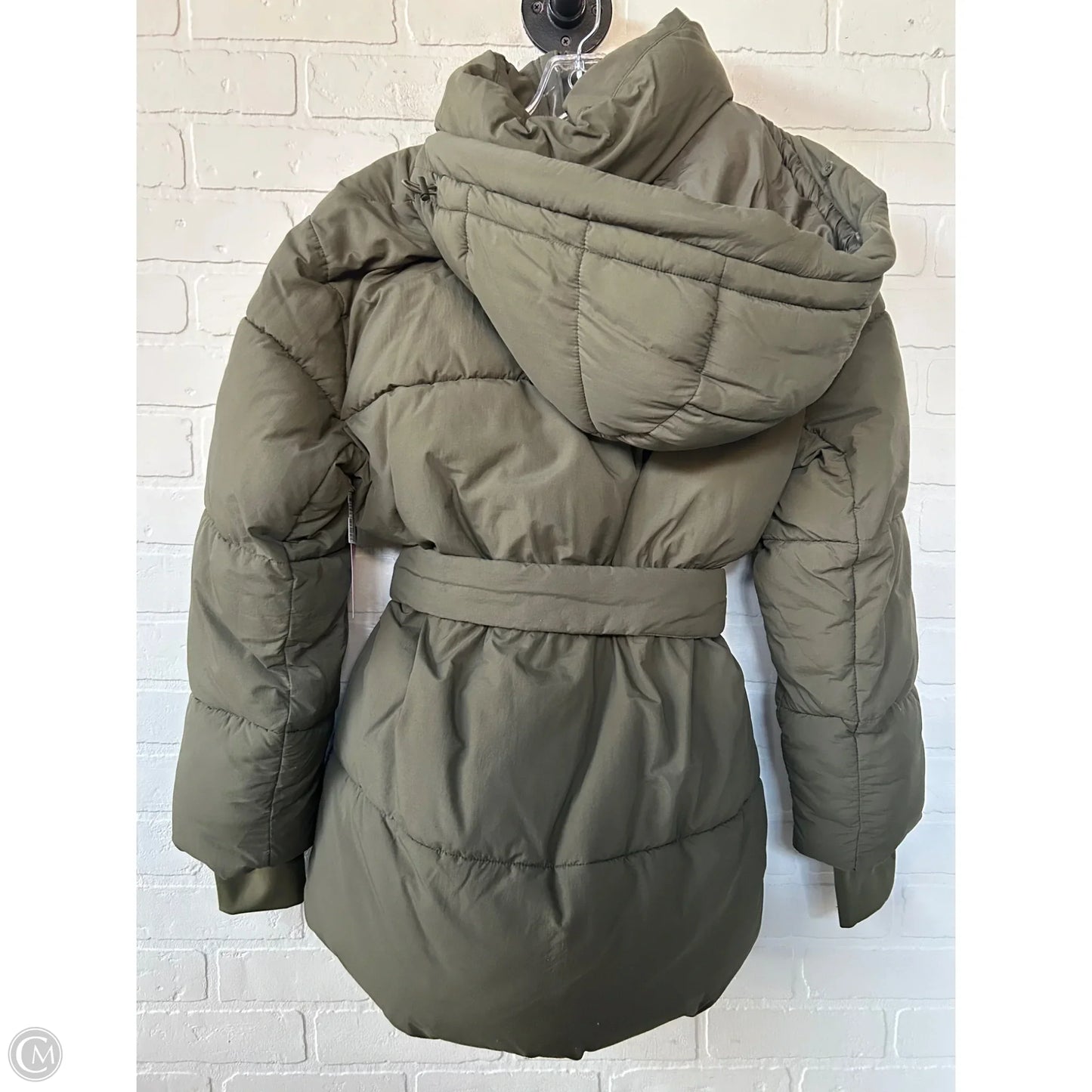 Coat Puffer & Quilted By Gap In Green, Size: S