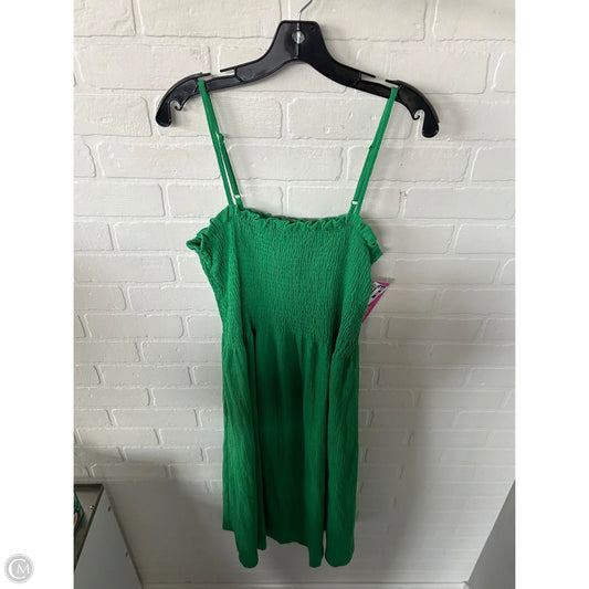 Dress Casual Midi By H&m In Green, Size: Xl