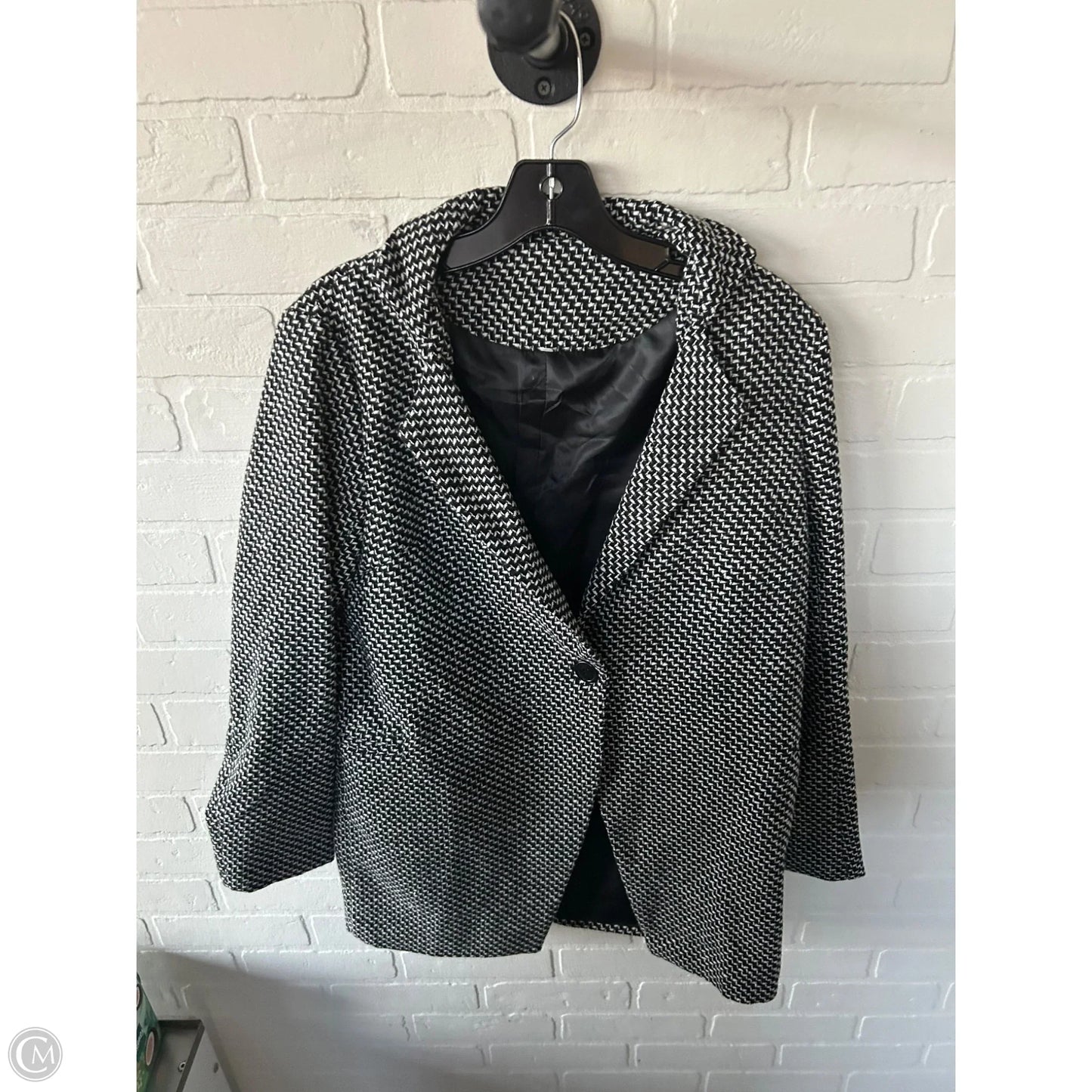 Blazer By Cme In Black & White, Size: Xl