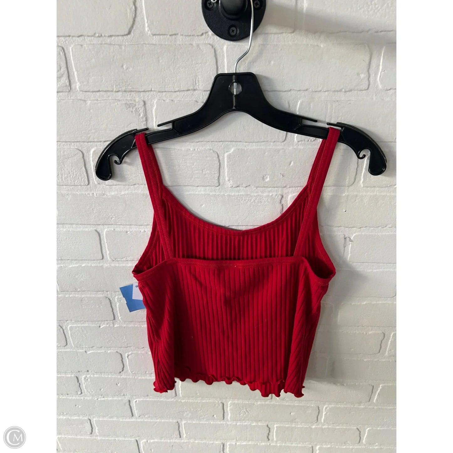 Top Sleeveless Basic By Old Navy In Red, Size: L