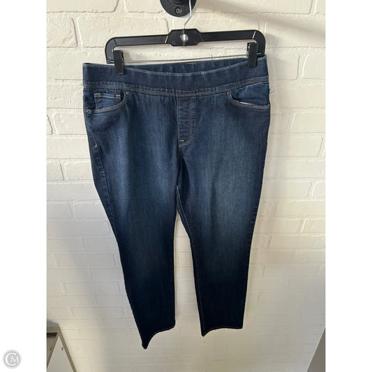 Jeans Jeggings By Levis In Blue Denim, Size: 12