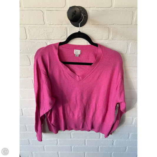 Sweater By A New Day In Pink, Size: M