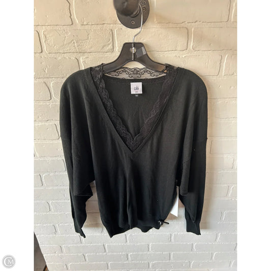 Sweater By Cabi In Black, Size: Xxs