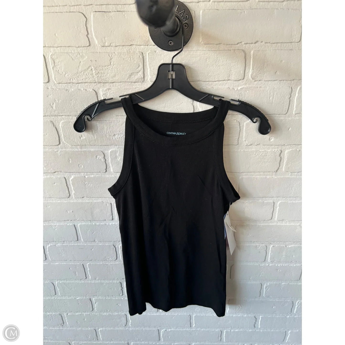 Top Sleeveless Basic By Cynthia Rowley In Black, Size: S