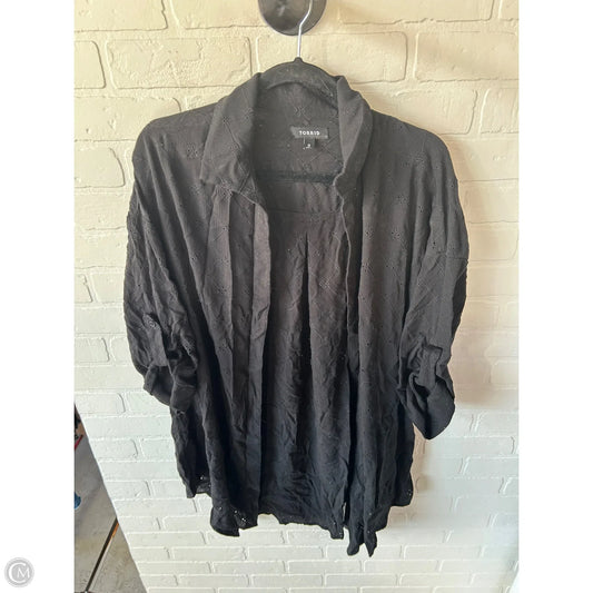 Cardigan By Torrid In Black, Size: L