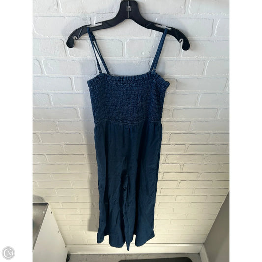 Jumpsuit By Pilcro In Blue Denim, Size: Xs