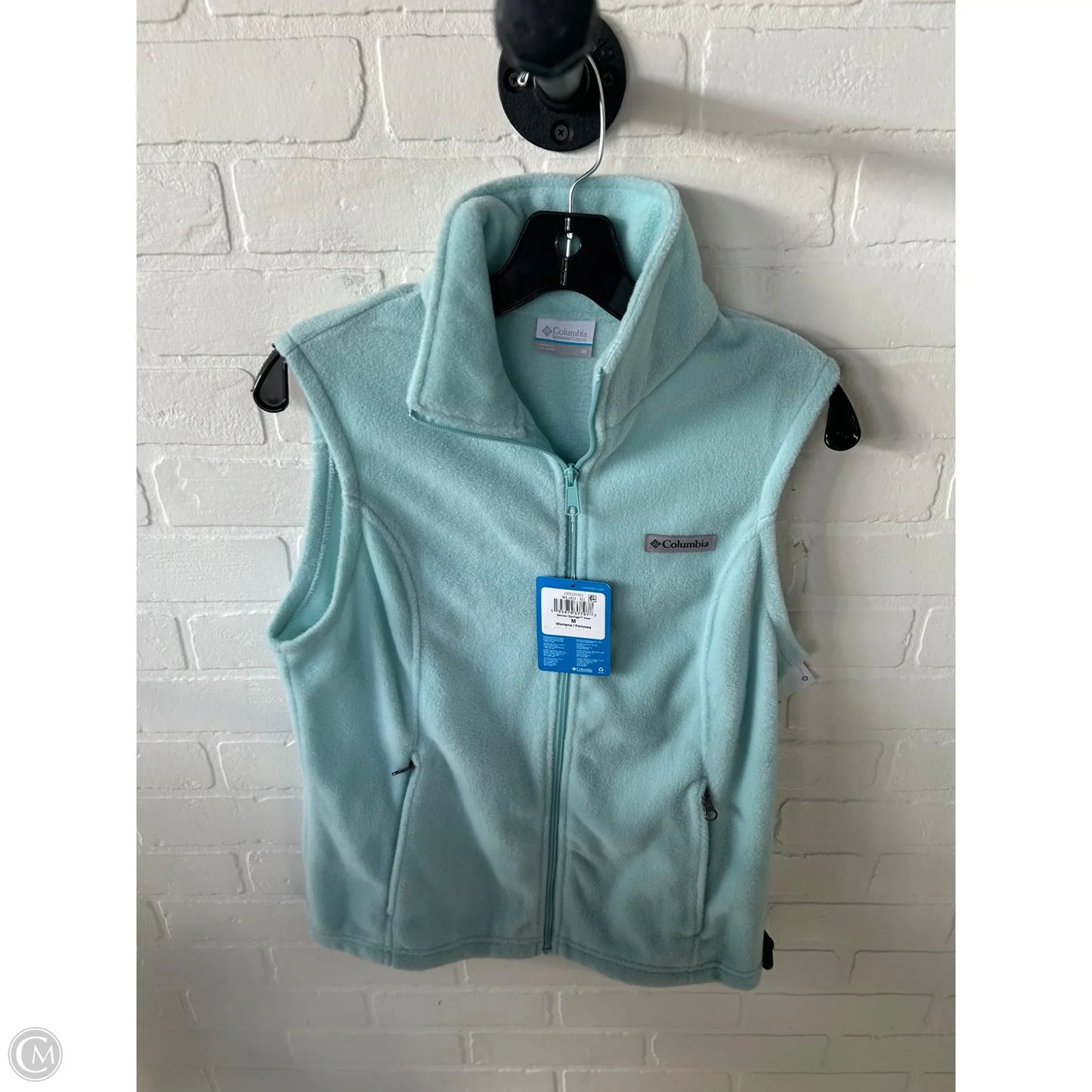 Vest Fleece By Columbia In Blue, Size: M