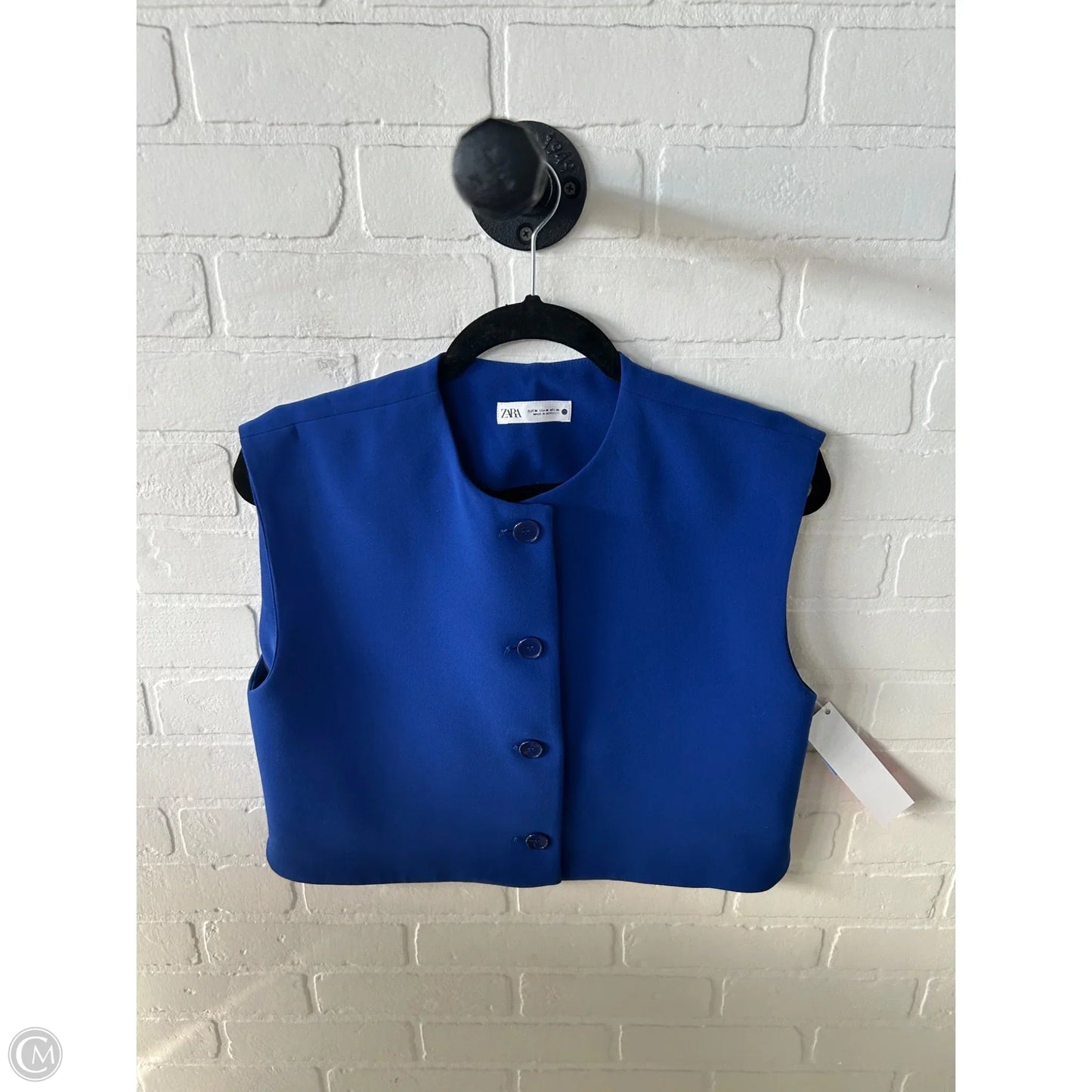 Vest Other By Zara In Blue, Size: M