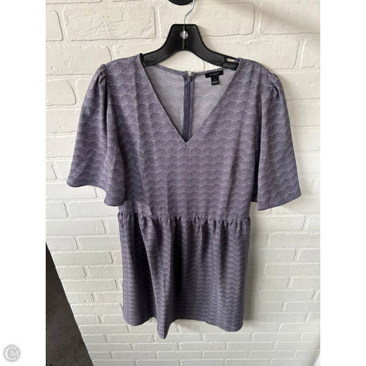 Dress Casual Short By Ann Taylor In Purple, Size: S