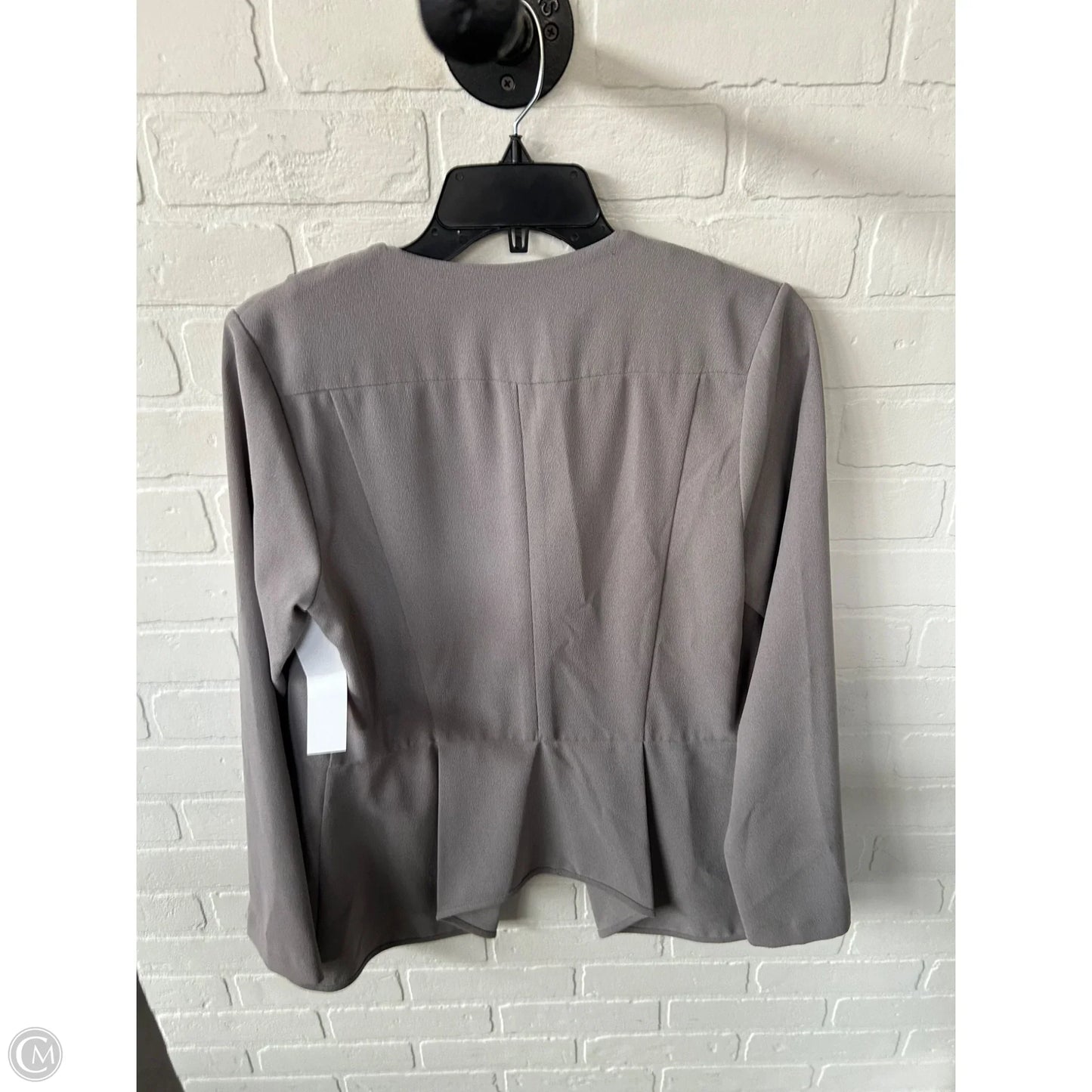 Blazer By Harlowe & Graham In Grey, Size: M