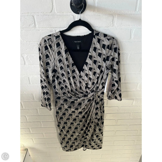 Dress Work By White House Black Market In Black & Tan, Size: S