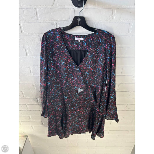 Dress Party Short By Parker In Black & Blue, Size: L