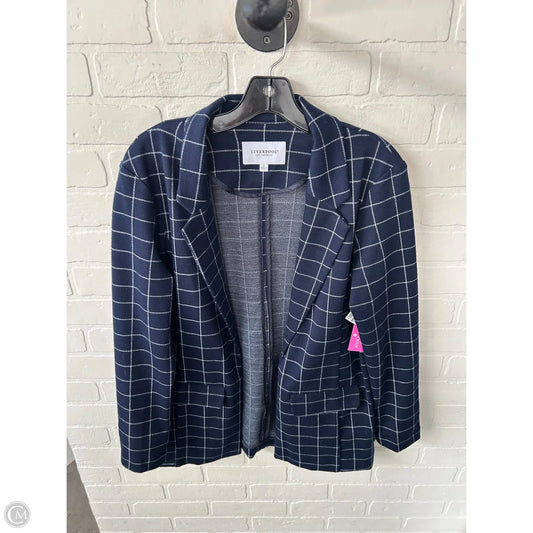 Blazer By Liverpool In Blue & White, Size: S