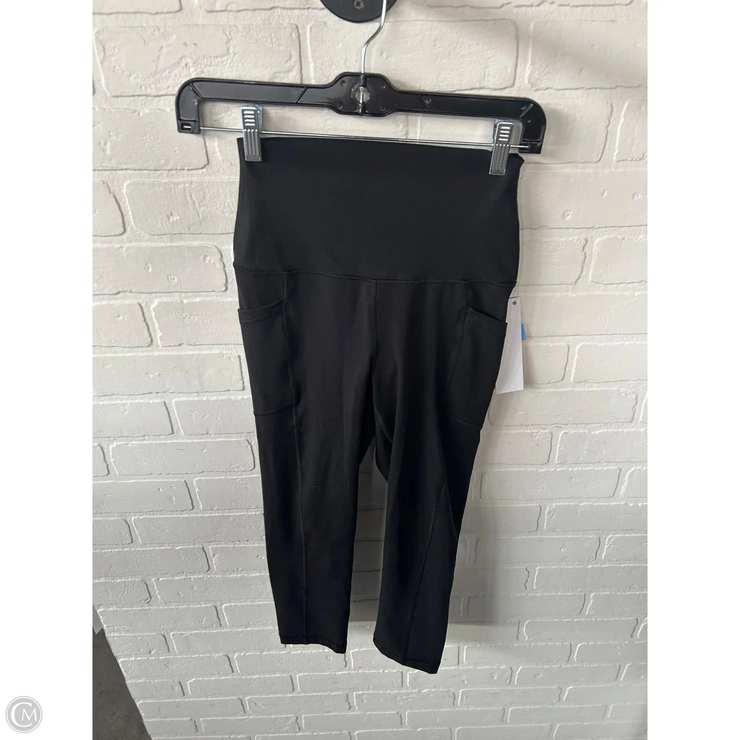 Athletic Leggings By Yogalicious In Black, Size: 4