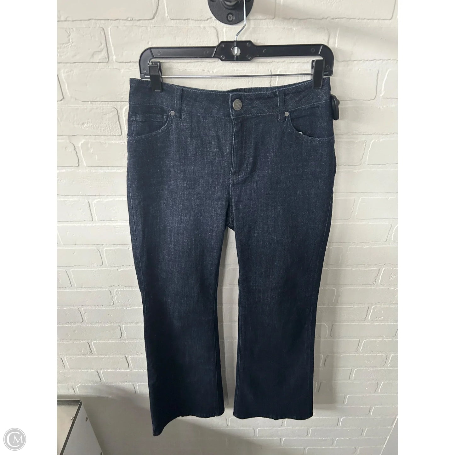 Jeans Boot Cut By Cabi In Blue Denim, Size: 4