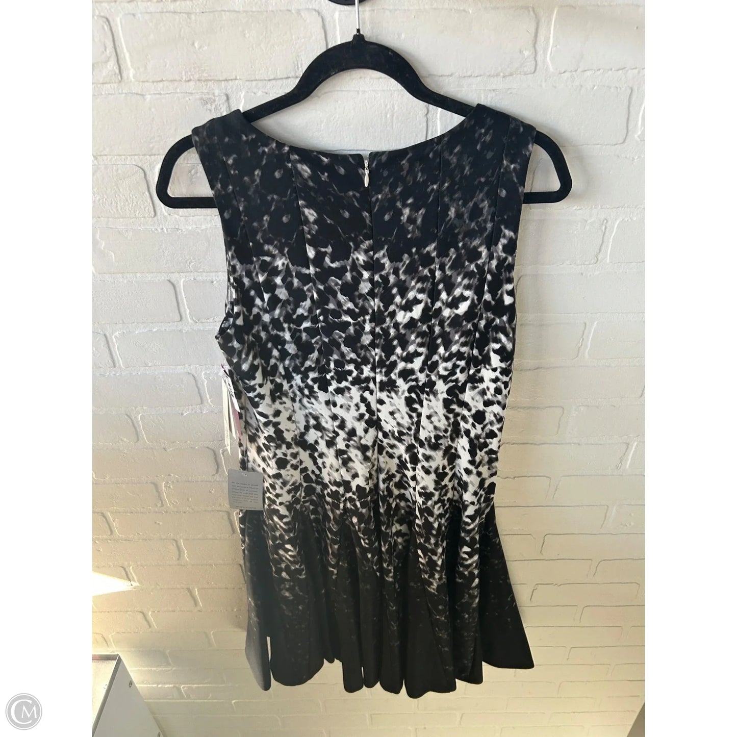 Dress Party Short By Eliza J In Black & White, Size: M