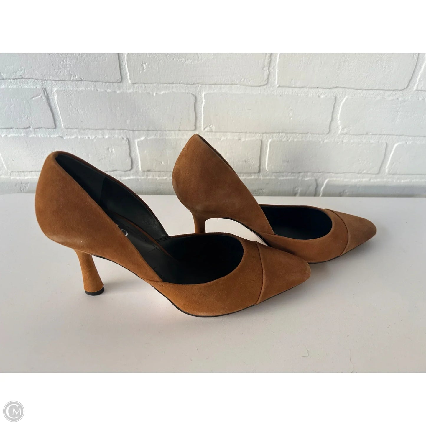 Shoes Heels Stiletto By Franco Sarto In Brown, Size: 9