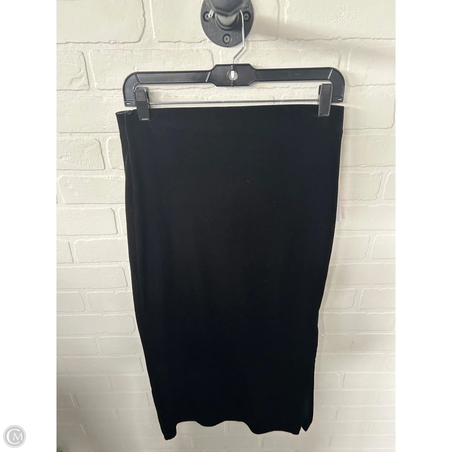 Skirt Midi By Loft In Black, Size: 4