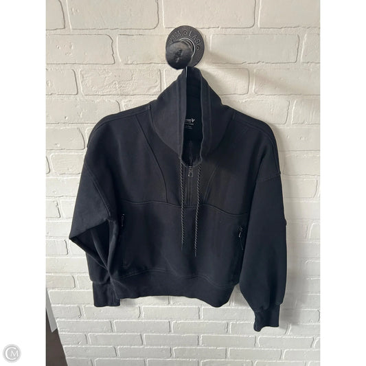 Athletic Sweatshirt Collar By Old Navy In Black, Size: L