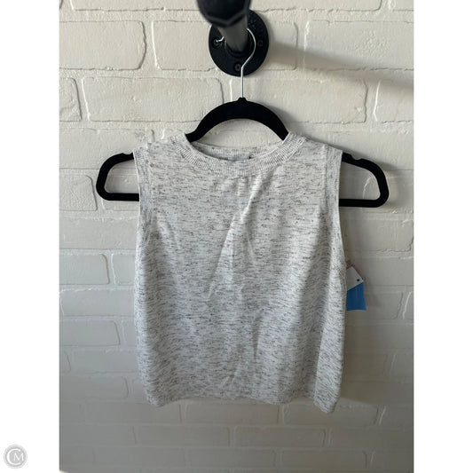 Vest Sweater By Cmc In Tan & White, Size: S