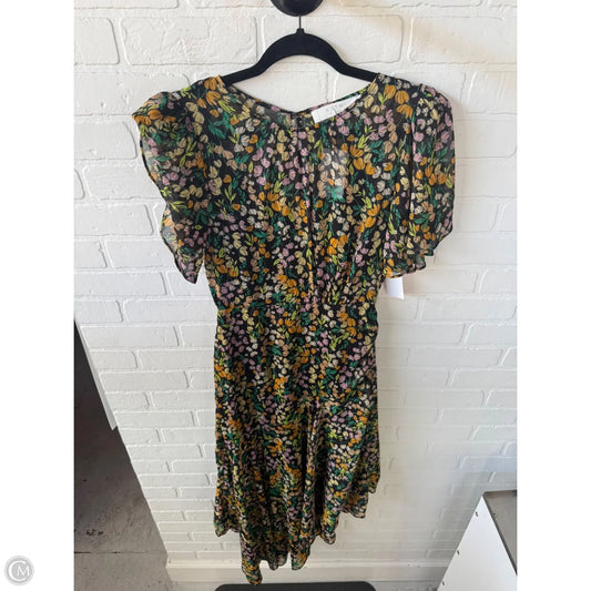 Dress Party Midi By Astr The Label In Black & Green, Size: S