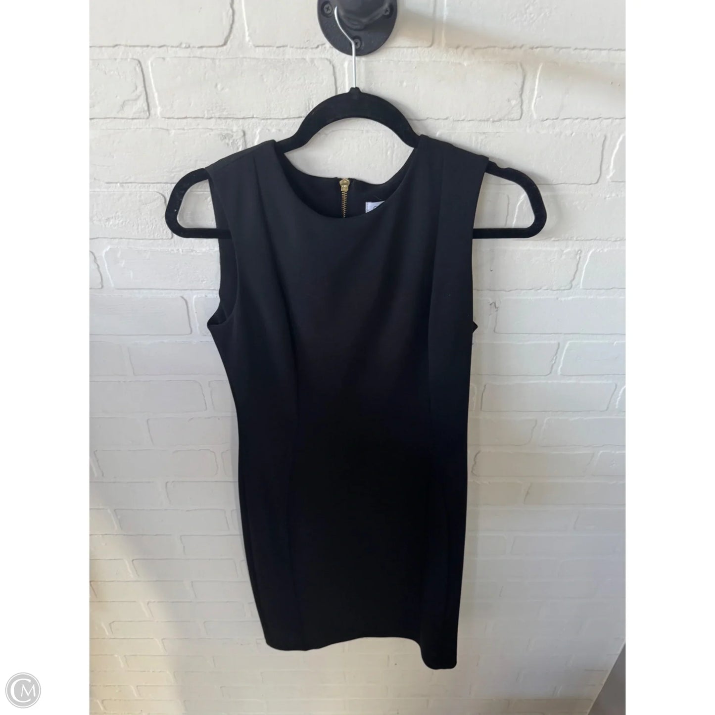 Dress Work By Calvin Klein In Black, Size: S