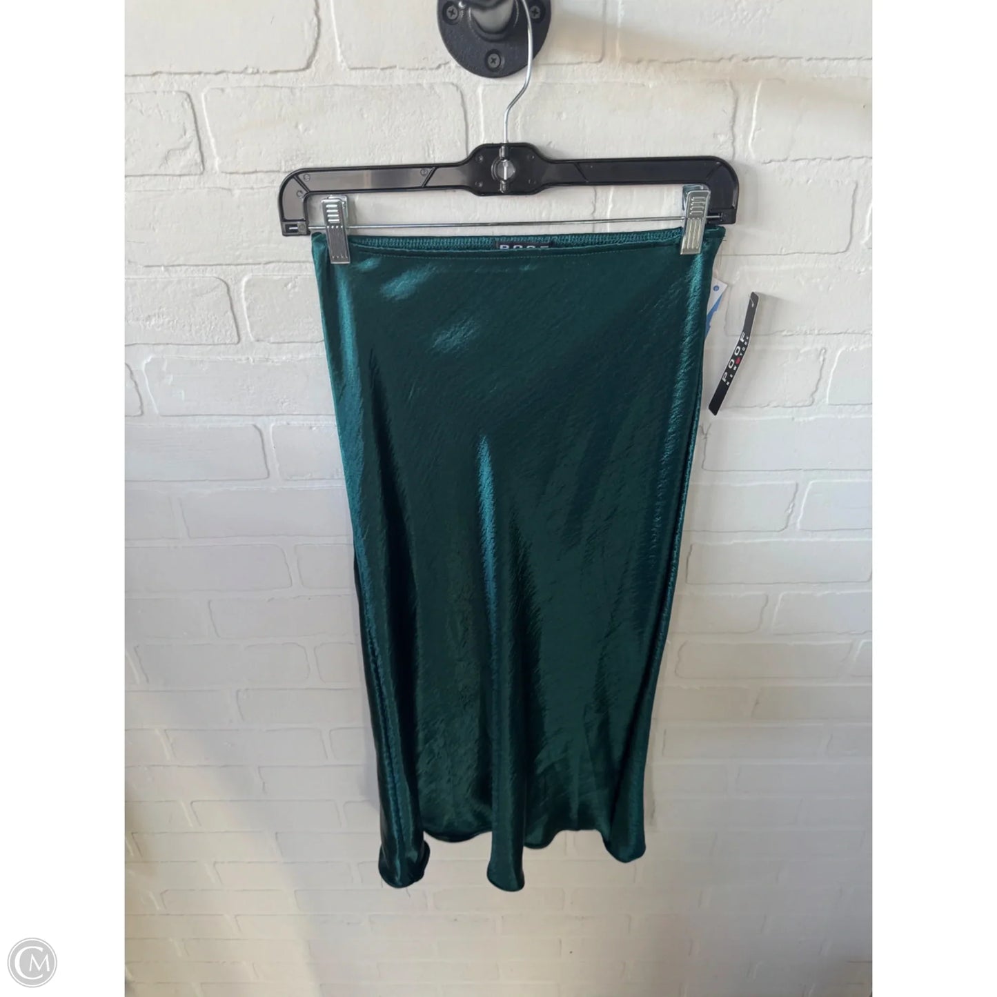 Skirt Midi By Poof In Green, Size: 8