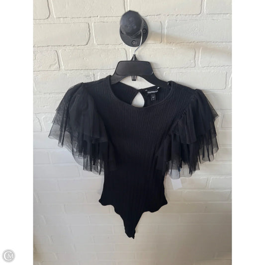 Bodysuit By Express In Black, Size: M