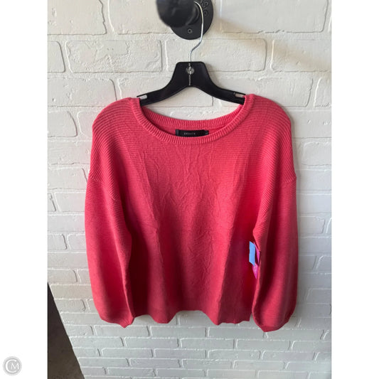 Sweater By Zesica In Pink, Size: L