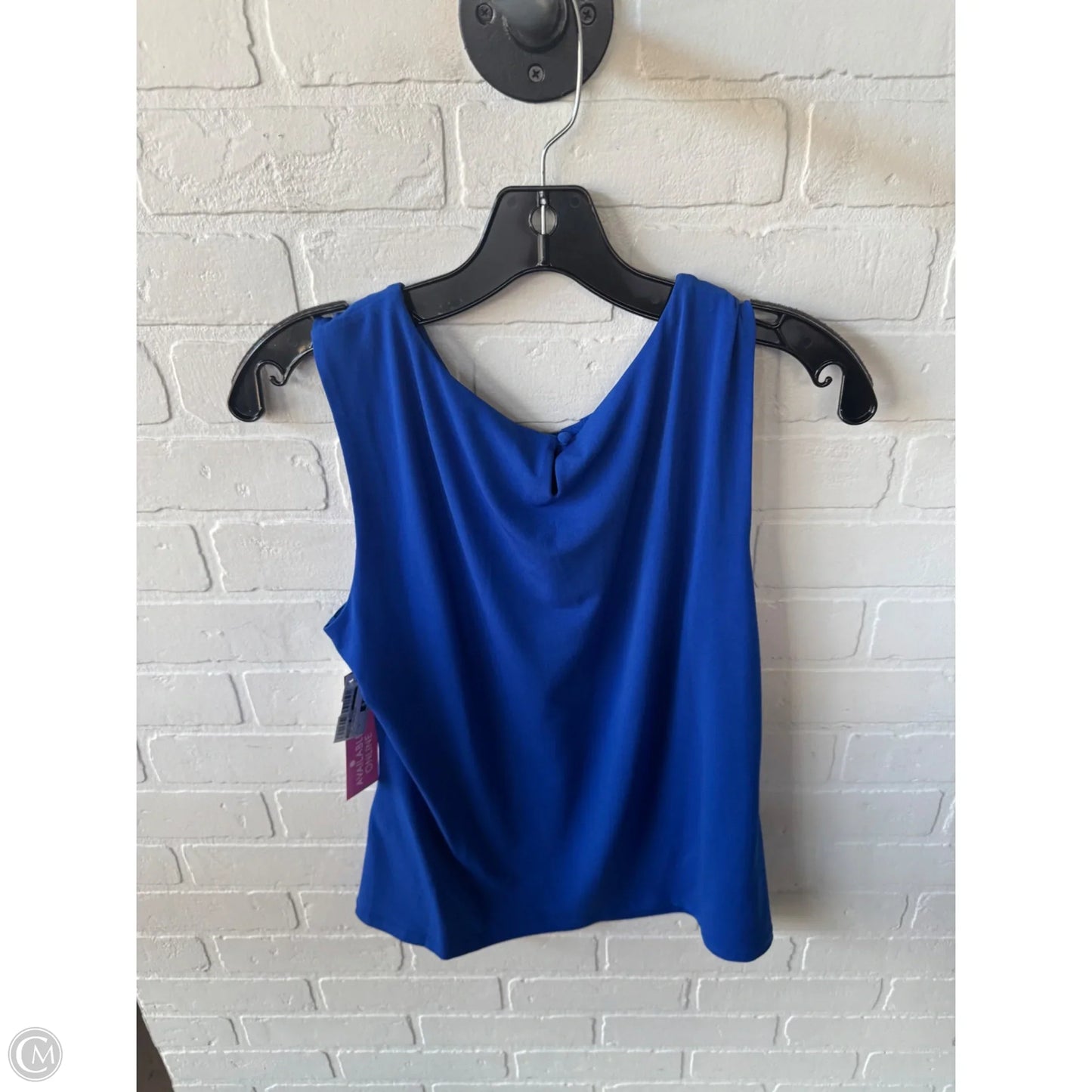 Top Sleeveless By Ivanka Trump In Blue, Size: M