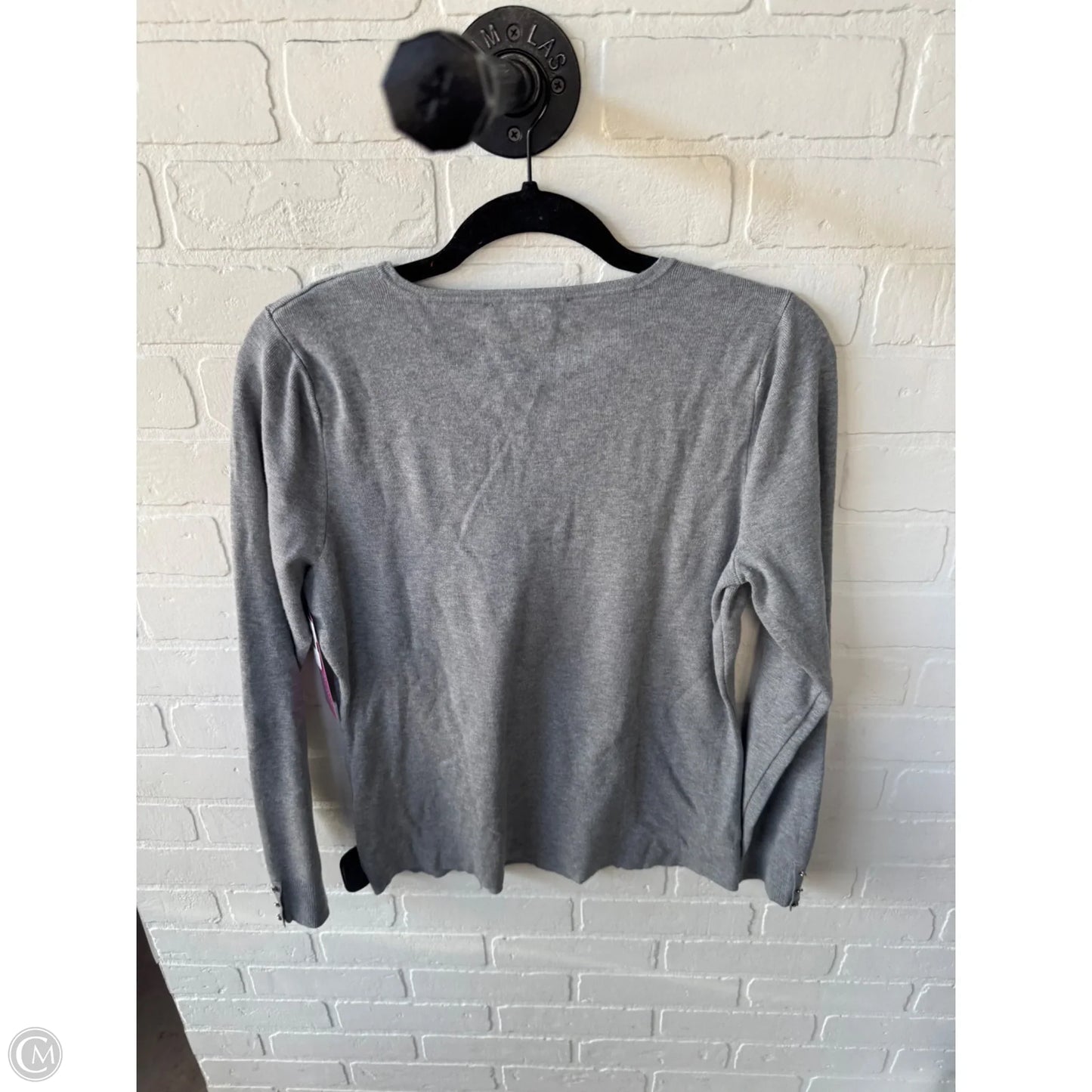 Sweater By White House Black Market In Grey, Size: Xl