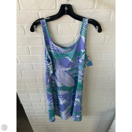 Athletic Dress By Columbia In Purple & White, Size: Xl