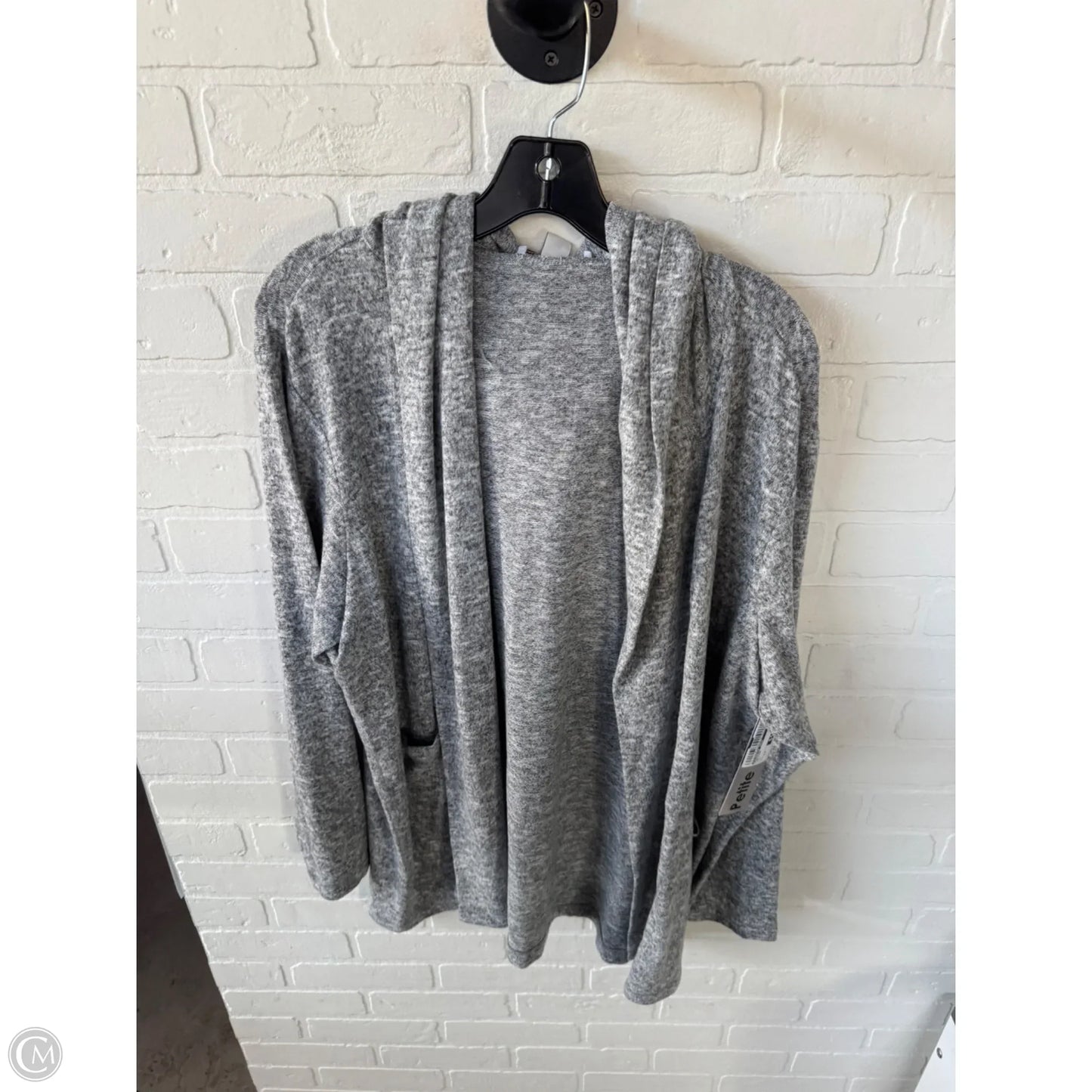 Cardigan By Coldwater Creek In Grey, Size: Xlp