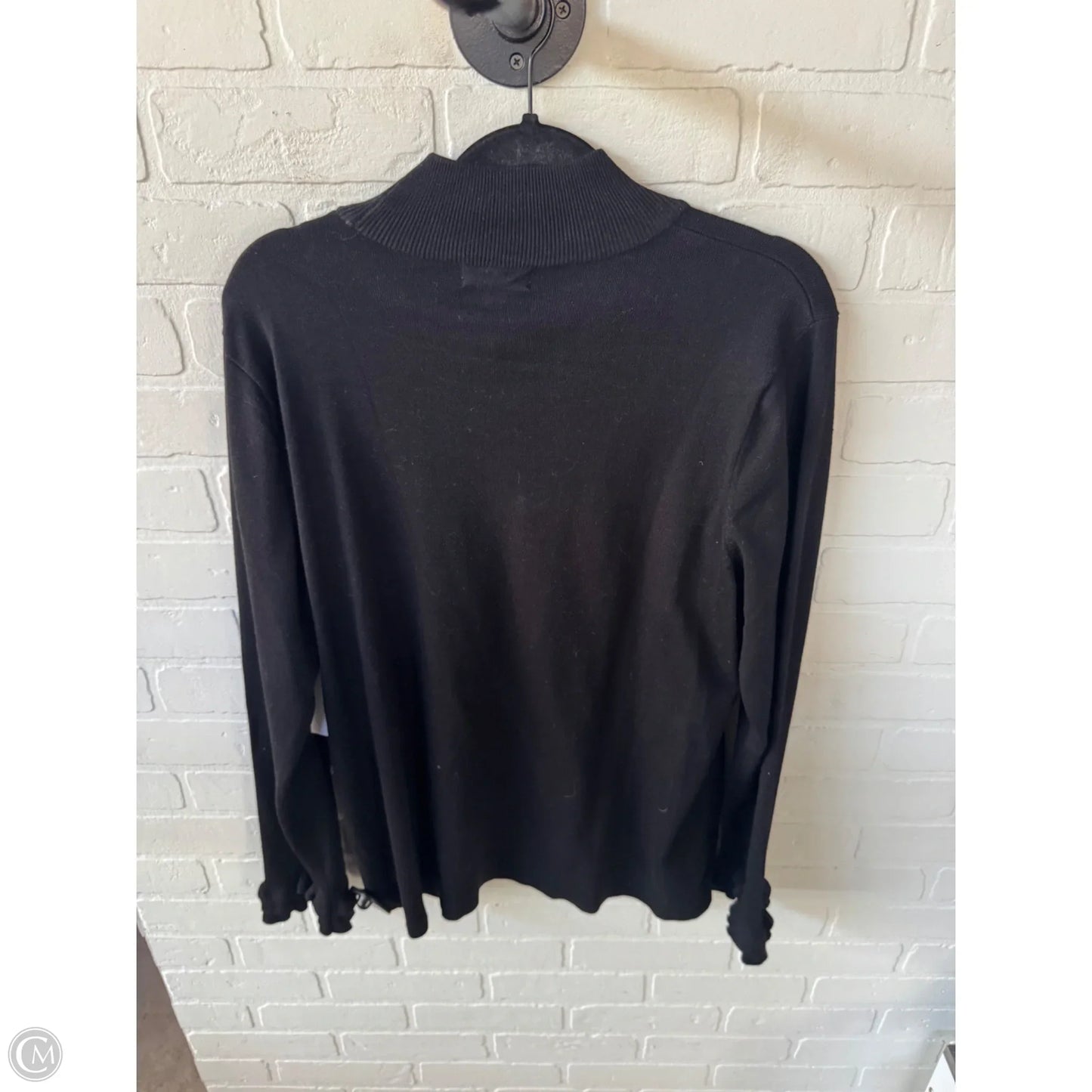 Sweater By Calvin Klein In Black, Size: Xl