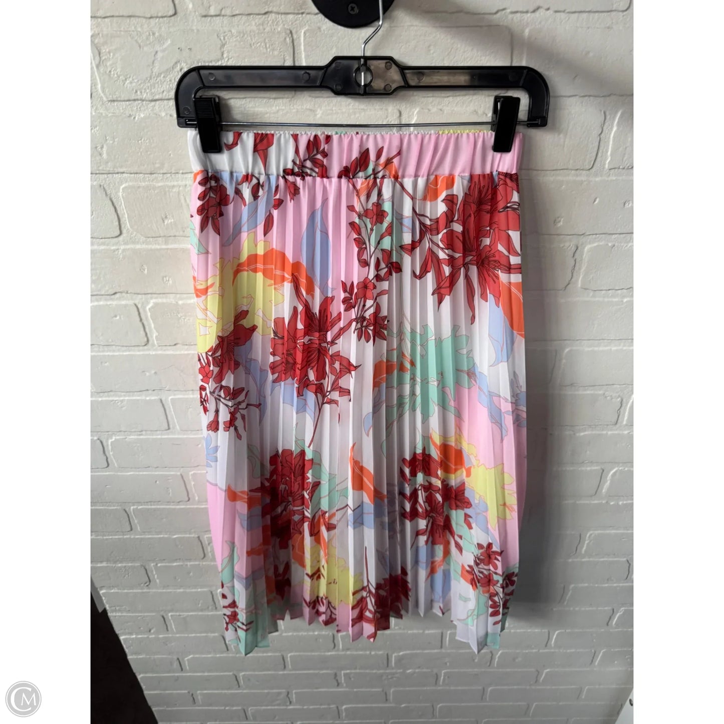 Skirt Midi By Bar Iii In Pink & White, Size: 4